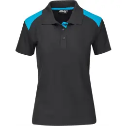 Ladies Apex Golf Shirt Cyan